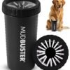 portable dog paw washer large - Dexas MudBuster Portable Dog Paw Washer/Paw Cleaner, Large, Matte Black- Special Edition (PW72025-22WP)