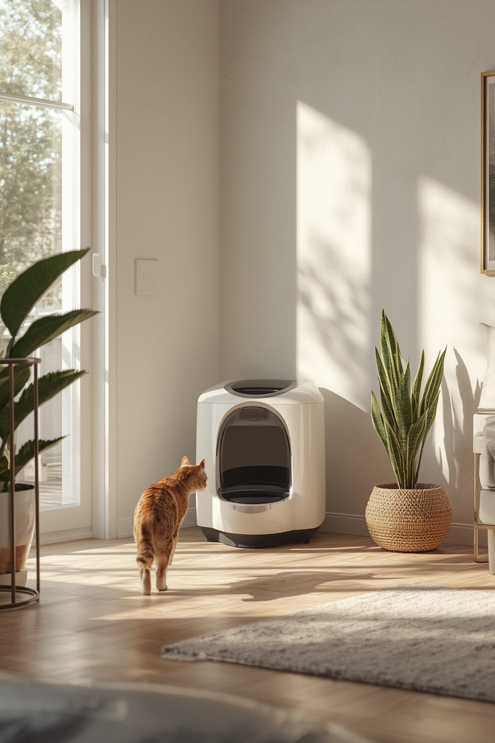 automatic cat litter box - Illustration 1