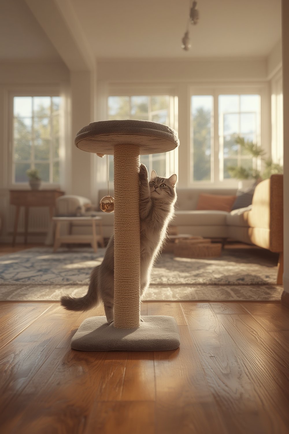 Cat Scratcher: 7 Ultimate Steps For Best Results In 2026 1 cat scratcher in use by indoor cat