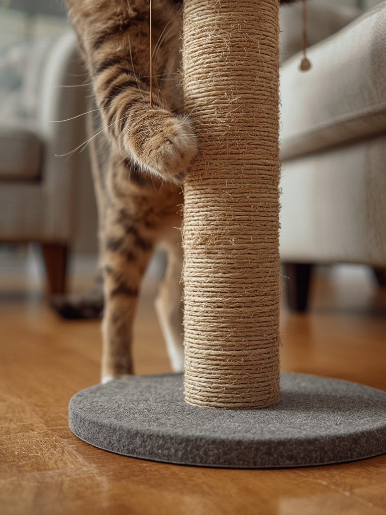 Cat Scratcher: 7 Ultimate Steps For Best Results In 2026 2 sisal scratching post detail for furniture protection