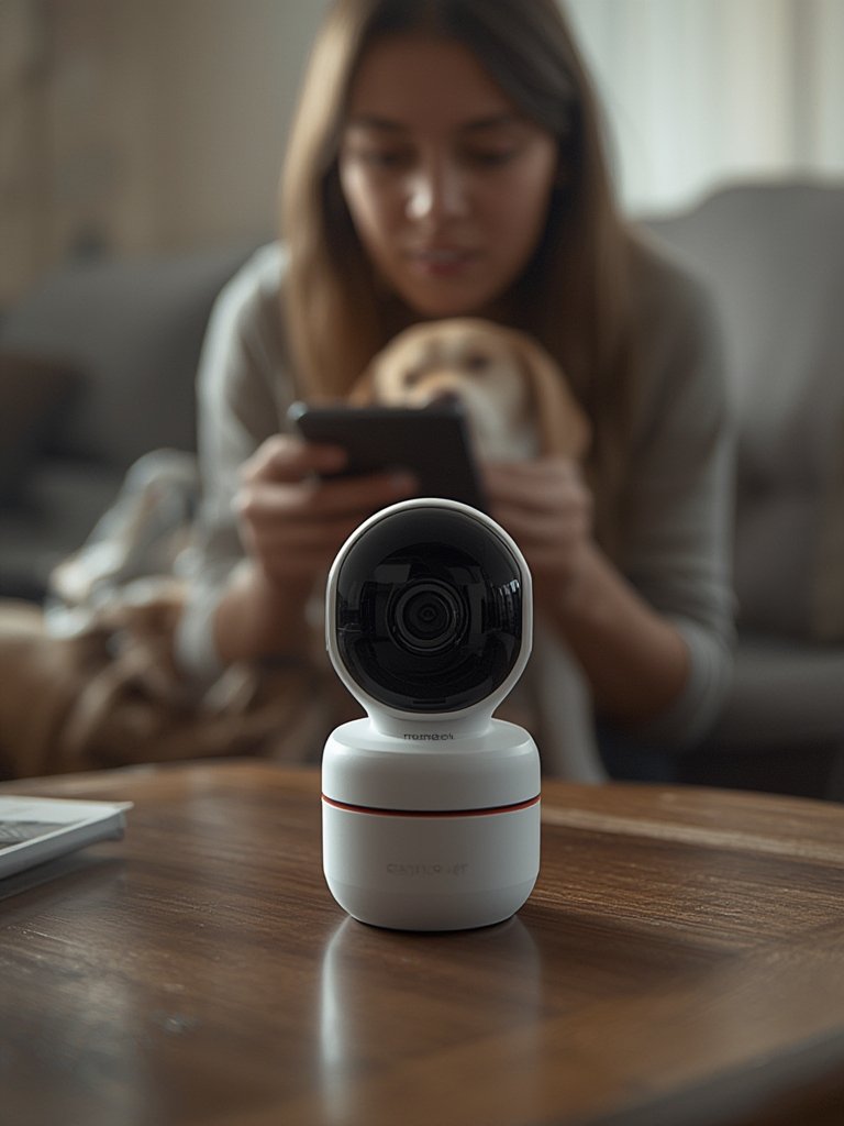 smart pet camera - Illustration 2